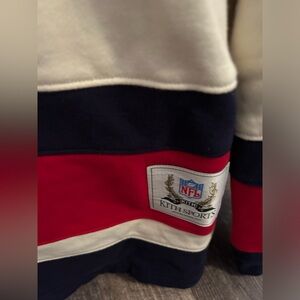 Authentic Men's Kith x NFL Giants Delk Hockey Hoodie. Over sized, Size M